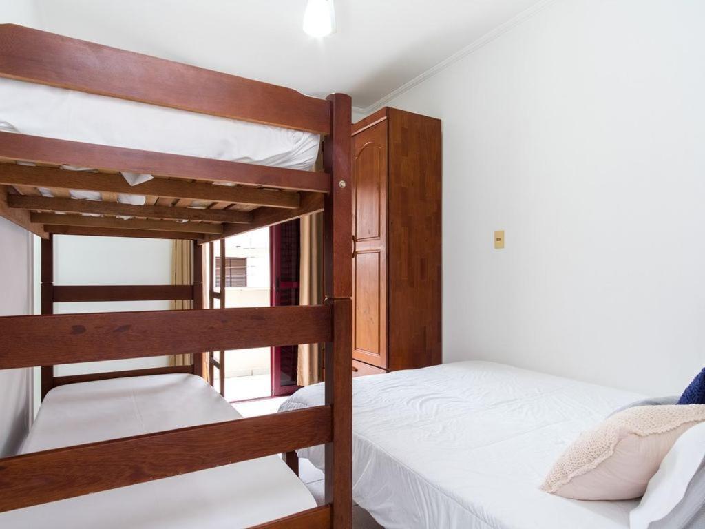 Apartamento Espacoso Com Ar Condicionado E Wi-Fi, A 100 Metros Da Praia - Edificio Estoril Ubatuba Exterior photo